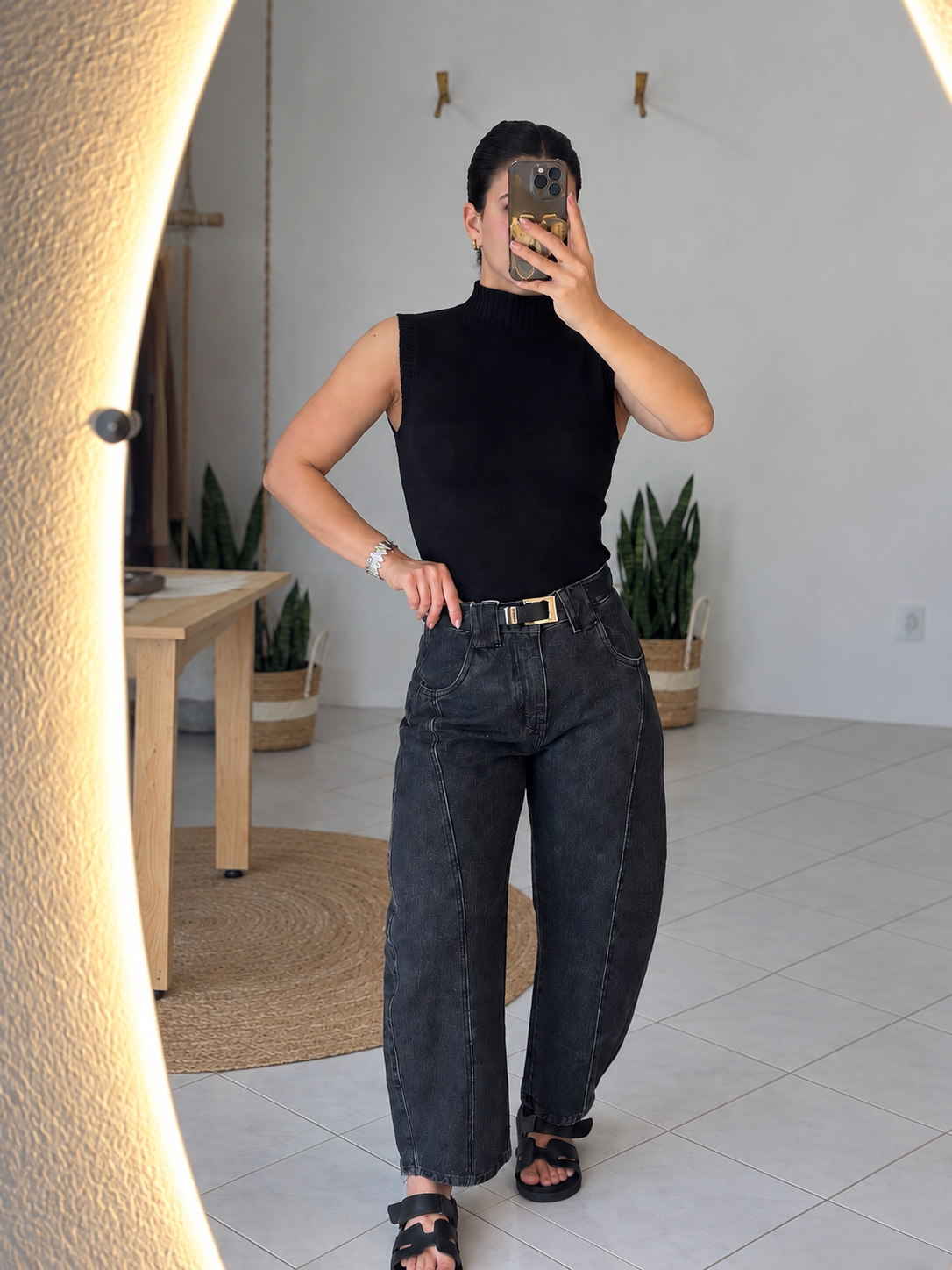 Calça jeans Cibele – Barrel | ZANZI
