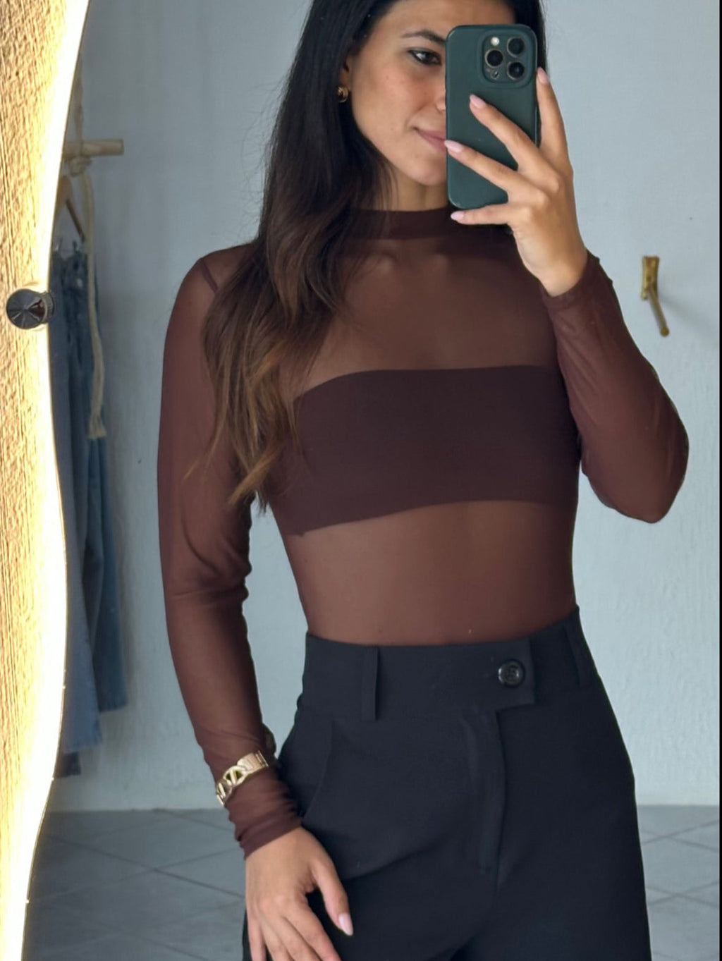 Blusa de tule Nuvem | ZANZI
