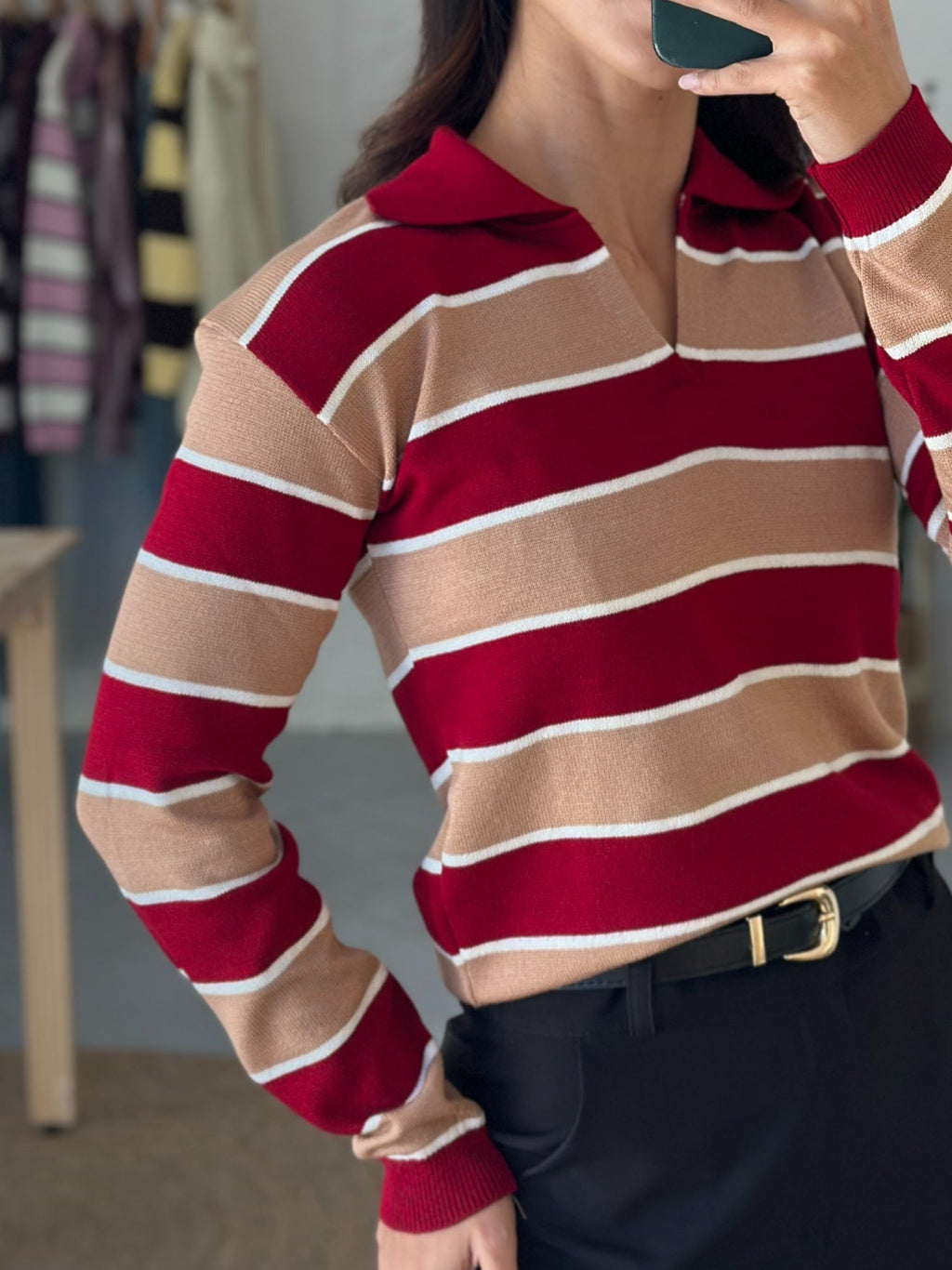 Blusa de tricô Zarah | ZANZI