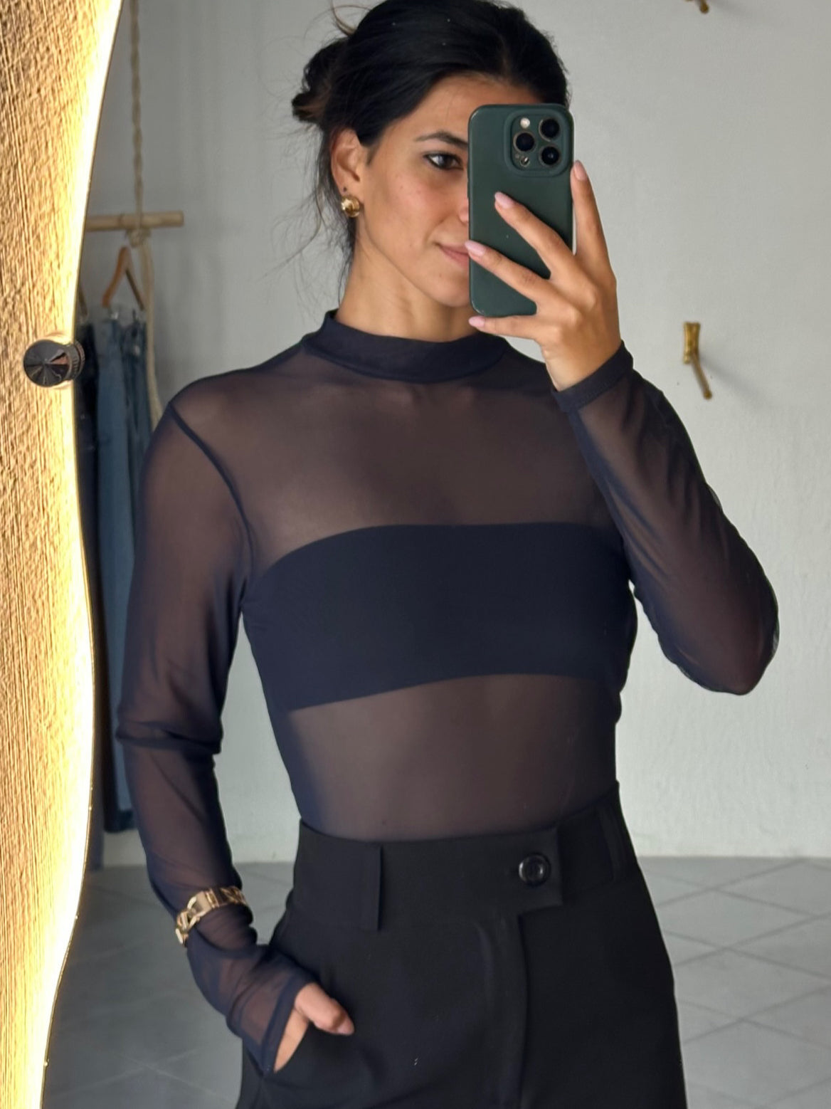 Blusa de tule Nuvem | ZANZI