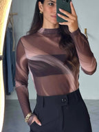 Blusa de tule Nuvem | ZANZI
