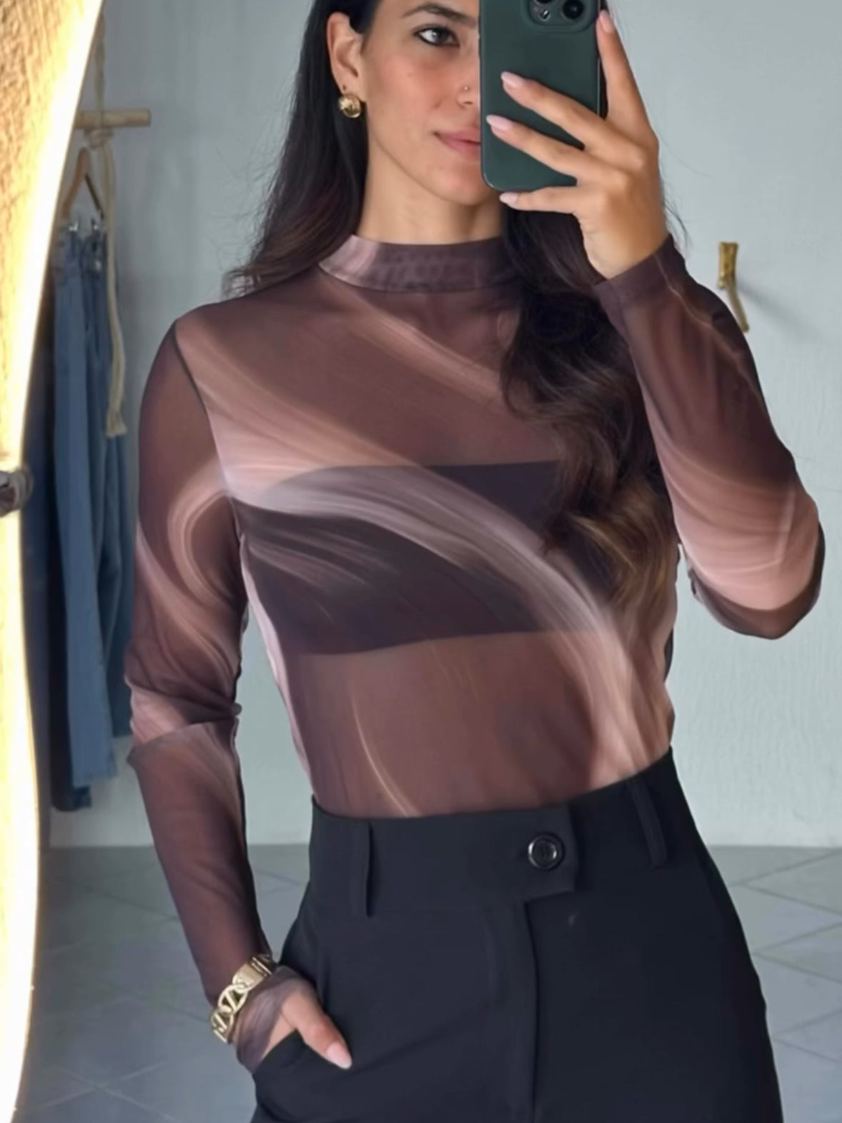 Blusa de tule Nuvem | ZANZI