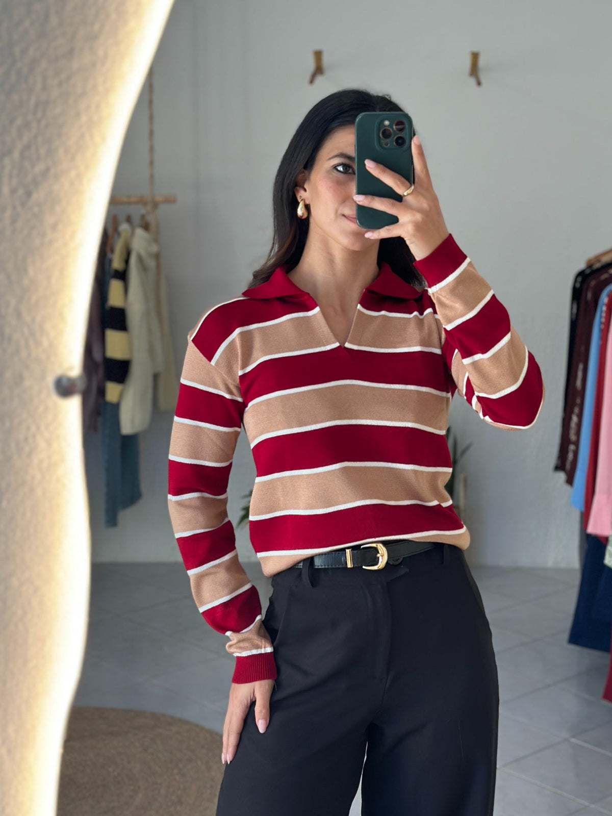 Blusa de tricô Zarah | ZANZI