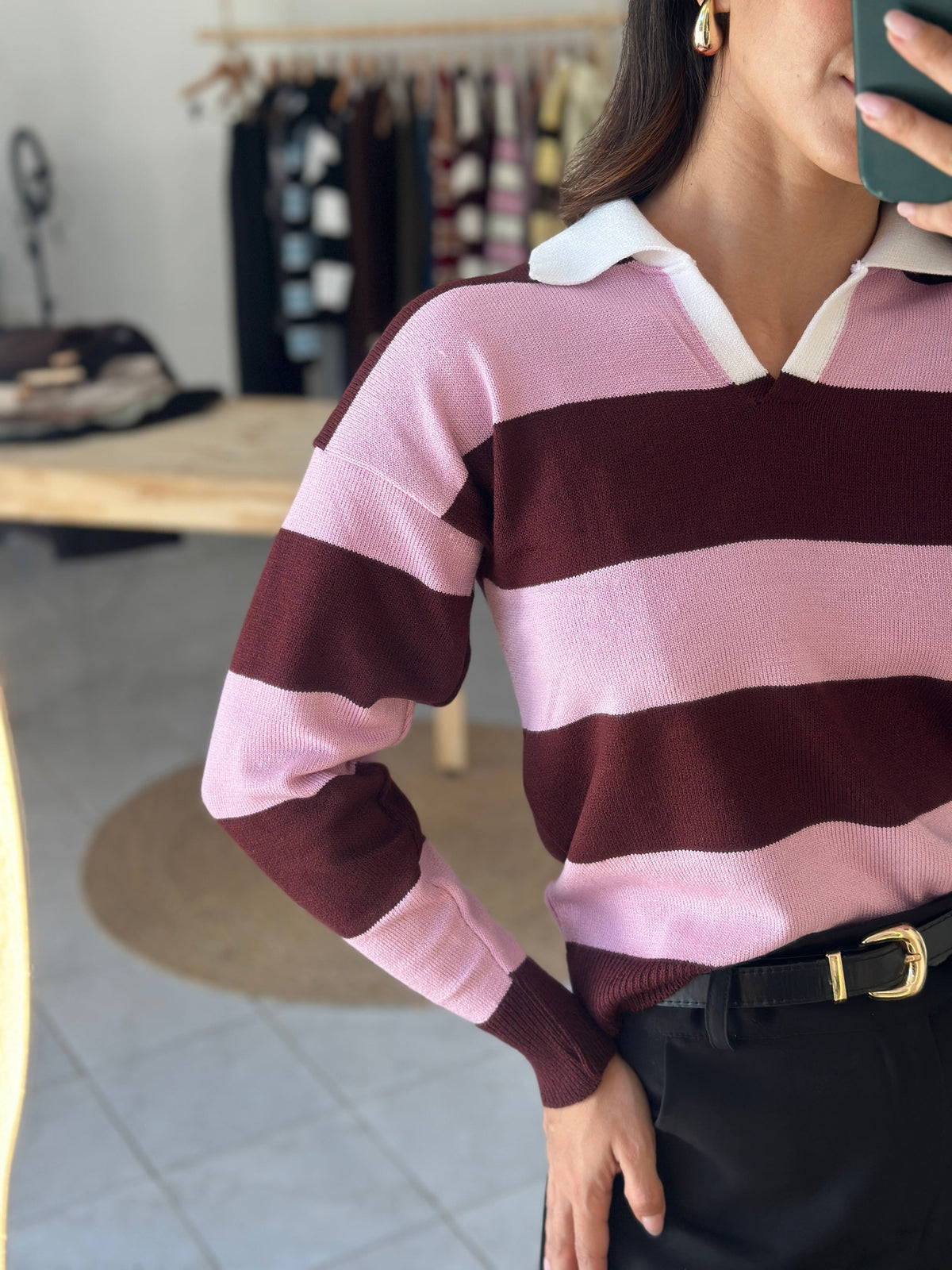 Blusa de tricô Zarah | ZANZI
