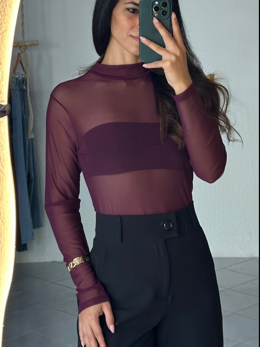 Blusa de tule Nuvem | ZANZI