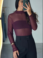 Blusa de tule Nuvem | ZANZI